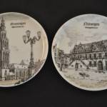 2 onderzetters (Groningnen en Nijmegen)