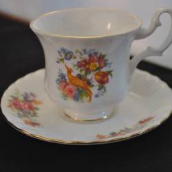 kop en schotel, "fazant" Royal Albert