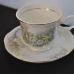 kop en schotel "Cambridge Garden Collection"