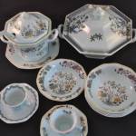 9 serviesdelen, Calyx Ware - Ming Jade (Adams)