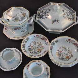 9 serviesdelen, Calyx Ware - Ming Jade (Adams)