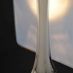 Bloemvaas, glas, 29,5 cm hoog