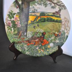 Bord "fazanten" (A Colin Newman Plate; Wedgwood)