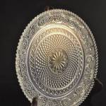 Schaal, bleikristall, 19 cm