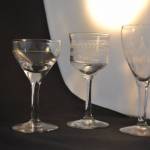 3 verschillende glaasjes
