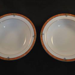 2 soepbordjes "Vienna"