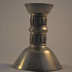 kaarsenstandaard, metaal 12 cm