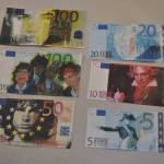 6 Nep-geld biljetten (met beroemde personen)