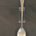 Oude lepel, silverplated