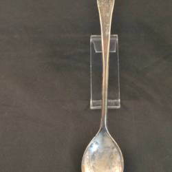 Oude lepel, silverplated