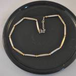 Ketting (wit met goudkleur)