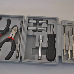 Gereedschapsset in cassette (instrumentmakersgereedschap)