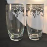 2 decoratieve glazen (Riverdale)