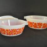 2 vuurvaste schaaltjes (vintage)