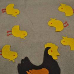 Kleedje (voor Pasen) 64 x 29