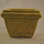 Bloempot (PTMD Collection), rechthoekig, groen