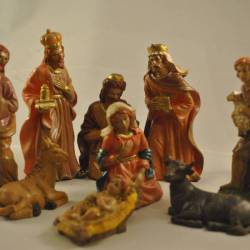 Kerststalfiguren (9 delig)