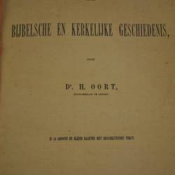 Dr. H. Oort: Atlas voor bijbelsche en kerkelijke geschiedenis
