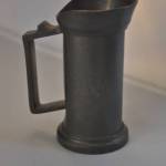 Tinnen maatbeker 6 x 3 (2 centiliter)