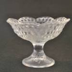 Schaaltje op voet, glas