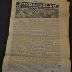 1 ex. Zondagsblad Nieuwsblad v.h. Noorden 3 april 1915