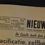 1 ex.  Nieuwsblad v.h. Noorden 31 aug 1959