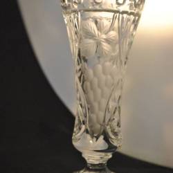 Vaas, kristal, 19 cm