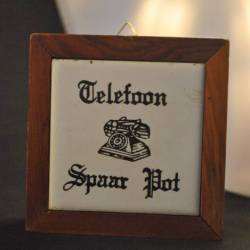 "Telefoon Spaar Pot"