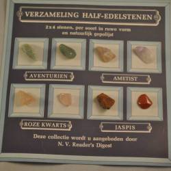 Verzameling half-edelstenen (2 x 4) (Reader's Digest