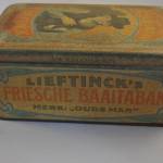 Tabaksblik Lieftinck's Friesche Baaitabak "Oude Man"