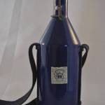 Veldfles van BK, blauw emaille