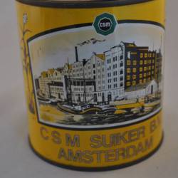 Blik Wester Suikerstroop, geel