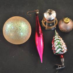 Kerstversiering (6 verschillende items)