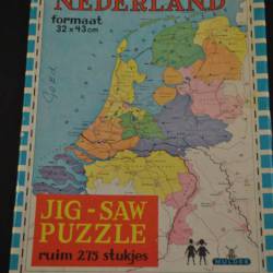Legpuzzel Nederland, 275 stukjes (Mulder)