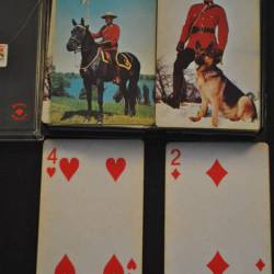 2 sets speelkaarten (Canadian Police)