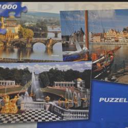 3 puzzels  (White Horse) (3 x 1000 puzzelbox)
