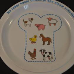 2 kinderbordjes "boterham"