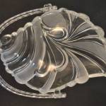 Bonbonschaaltje met hengsel (glas/kunststof)