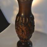Bloemenvaas, hout, 29,5 cm