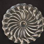 8 glazen onderzetters, 9 cm