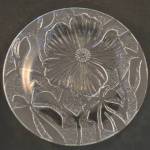 6 glazen bordjes, 17,5 cm