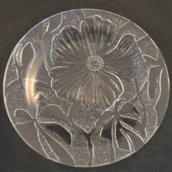 6 glazen bordjes, 17,5 cm