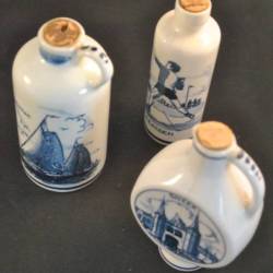 3 Friese kruikjes (Delftsblauw van Kon. Goedewagen)