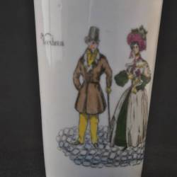 Beker "voorheen", decor 376
