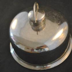 Ronde (metalen) deksel voor doofpot of botervloot 13 cm
