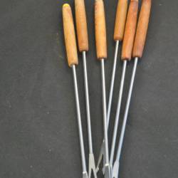 6 fondue vorken