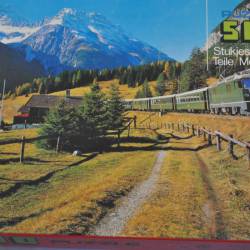 Puzzel, 500 stukjes "Preda Albulapass"