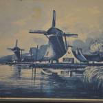Blik, oud (met molens aan de Zaan?)