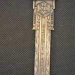 Briefopener "Tot zoover" (Gero, verzilverd)
