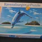 Puzzel 500 stukjes (Ravensburger)  Dolfijn"